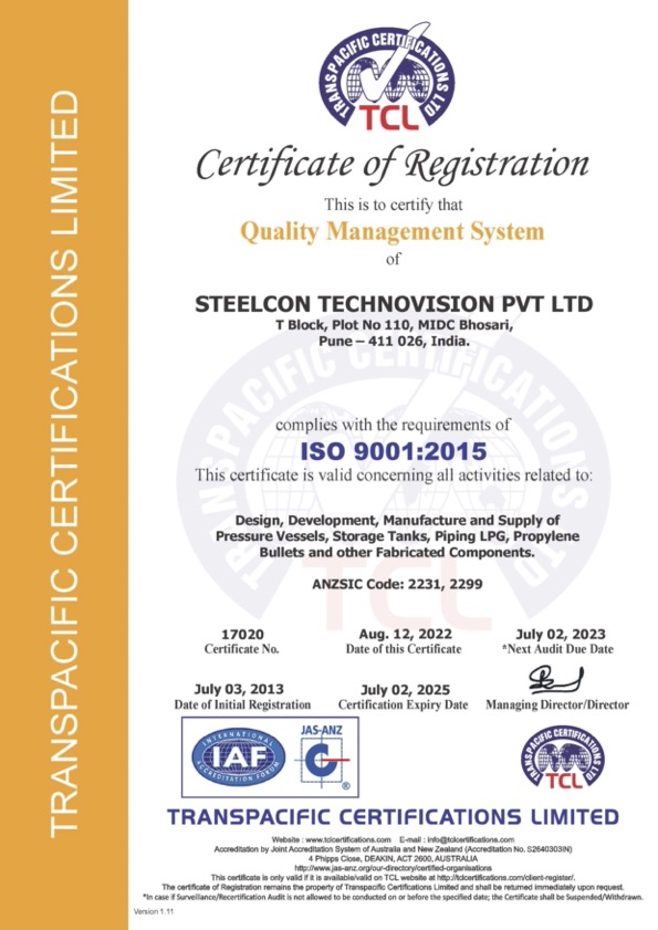 STPL ISO Certificate